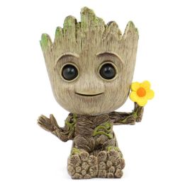 Guardians of the Galaxy Groot Flower Pot Bird's Nest Tree Man Groot Tree Man Hand Ornament (Type: 1)